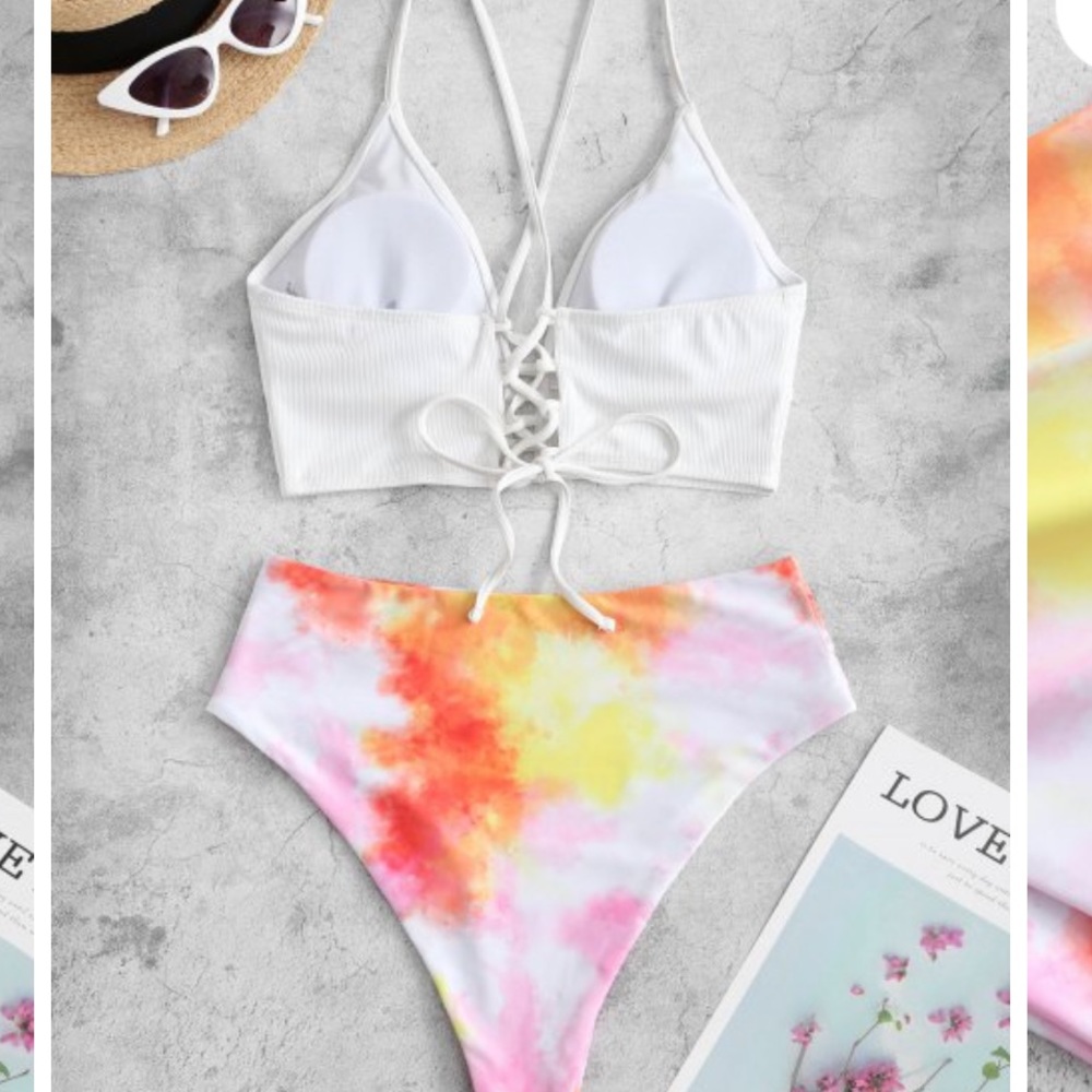 Tye dye bikini